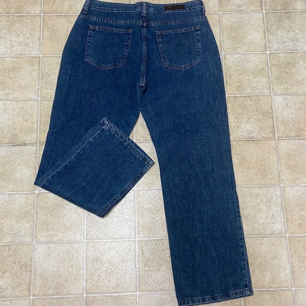 VTG,Lee riveted ultimate 5 Blue Jeans Size 12P👖